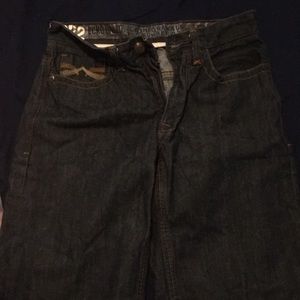 1972 echo unltd raw & uncut shorts / 93536